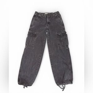 Vintage Levi’s Baggy Cargo Jeans W24 Black